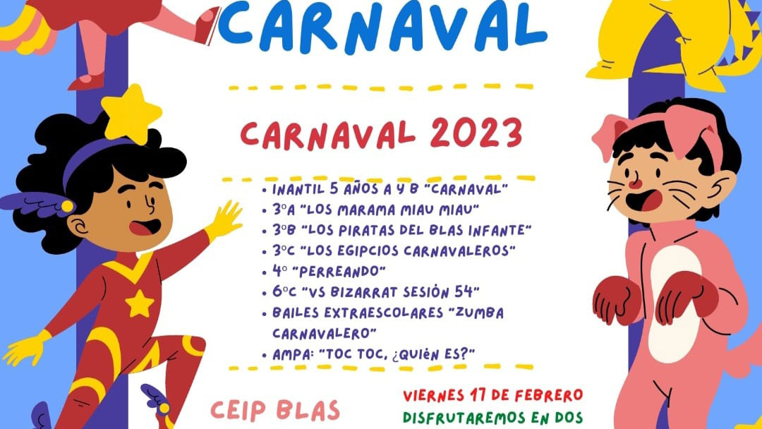 En este momento estás viendo Actuaciones carnaval 2023
