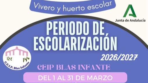 Lee más sobre el artículo Periodo de escolarización curso 2026-2027