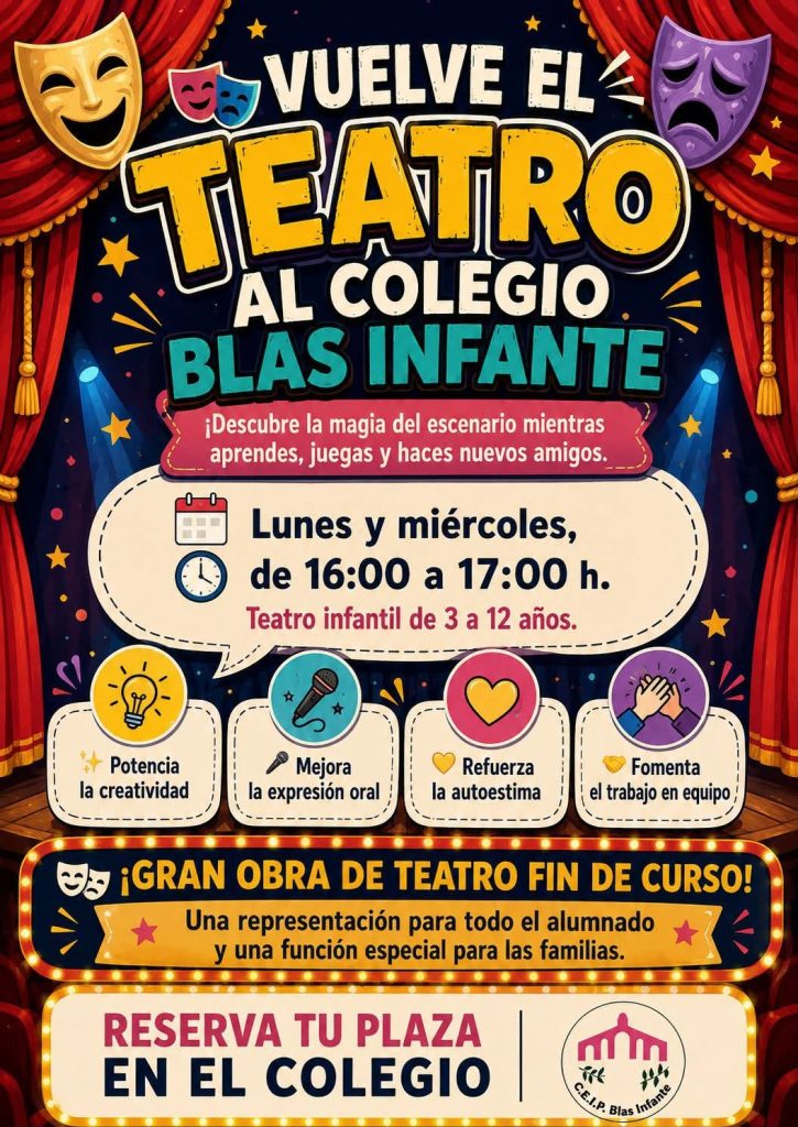 Vuelve el teatro al CEIP Blas Infante